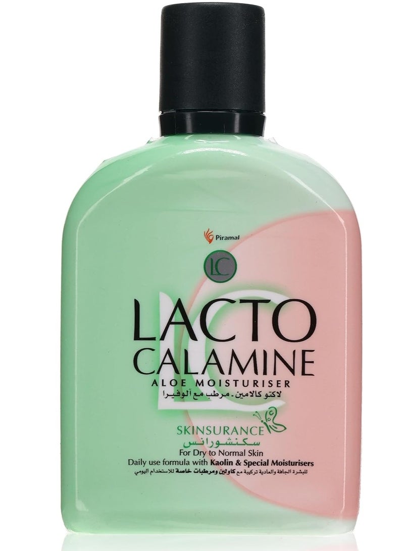 Lacto Calamine Aloe Moisturizer for Dry to Normal Skin 120ml - Image 1