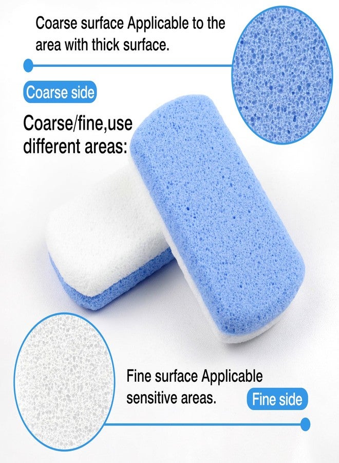 Ceemiaa Durable Callus Remover & Dual-Sided Foot Scrubber for Exfoliation and Pedicure ，2-Pack Glass Pumice Stones - Image 3