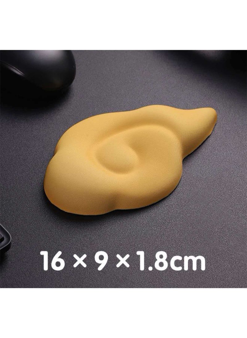 Cloud Wrist Rest Set, Monkey King Keyboard Palm Rest + Cloud Mouse Wrist Cushion, Slow Rebound Silicone Support For Office Gaming - Image 3