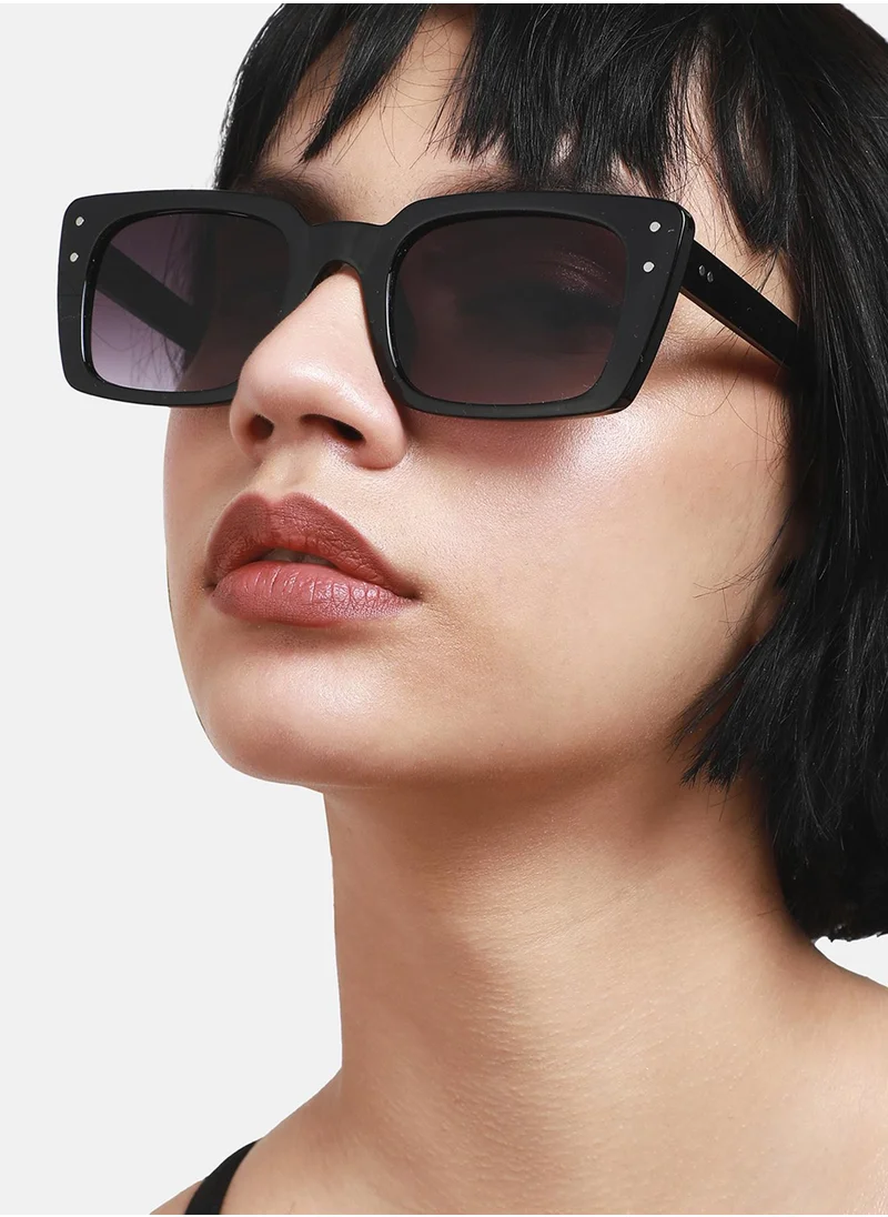 Haute Sauce Full Rim Rectangular Sunglass