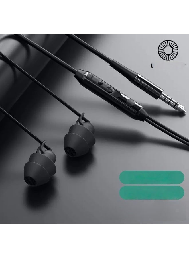 EBMINI New In Ear Sleep Soft Silicone Wired Earphones