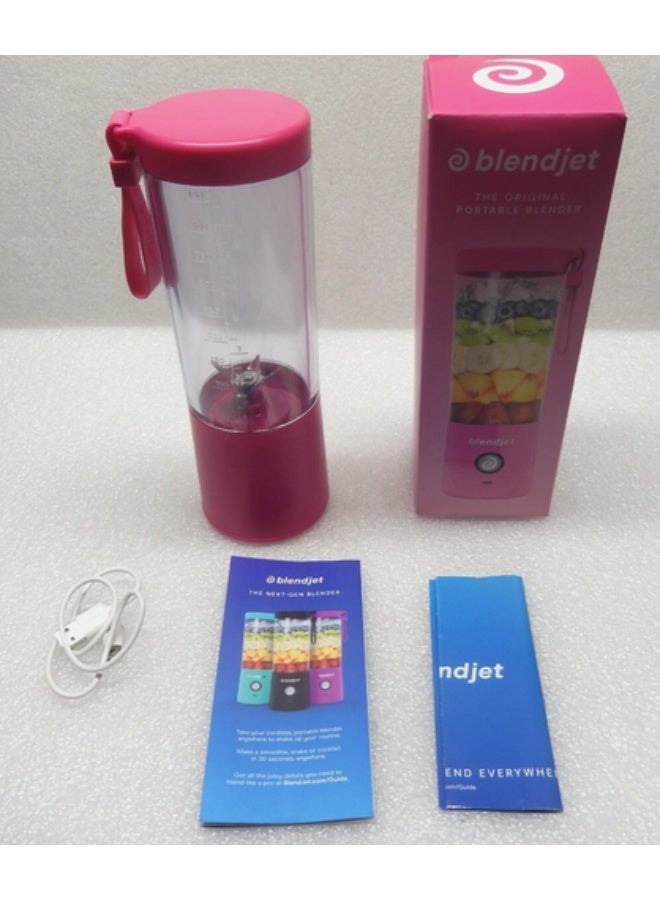 blendjet The BlendJet 2 hot pink is a compact, 16 oz (20 oz total capacity) portable blender - Image 2