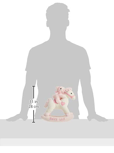 ebba حصان هزاز ميوزيكال مدهش من أوراورا®! دمية محشوة للبنات - ترفيه موسيقي - لعب ممتع - وردي 12 بوصة - Image 3