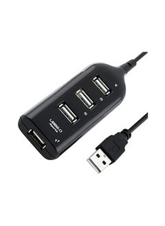 نيبمينينت محول وموزع من 4 منافذ USB أسود  - Image 1