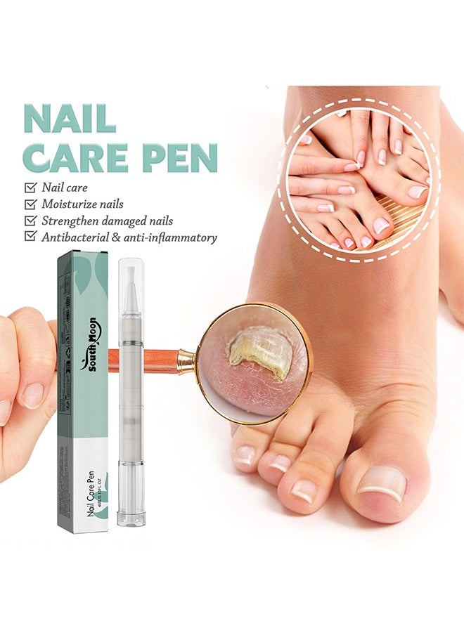 SOUTH MOON - Nail Care Pen - Suitable for Repairing Onychomycosis and Dead Skin and Moisturizing Nails, Prevent Paronychia Treat Nails Healthy Nail Pen Oil - Image 1
