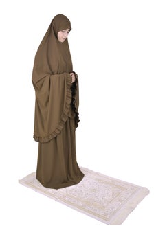 DAMAS COLLECTION Two Piece Islamic prayer dress for women plus size  - Image 2
