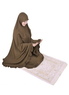 DAMAS COLLECTION Two Piece Islamic prayer dress for women plus size  - Image 3