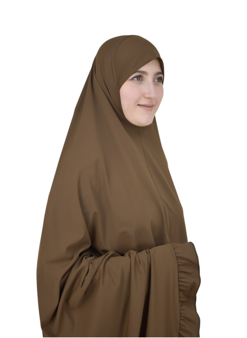  داماس كولكشن - اسدال صلاة نسائي حجاب وتنورة حجم كبير - Image 1