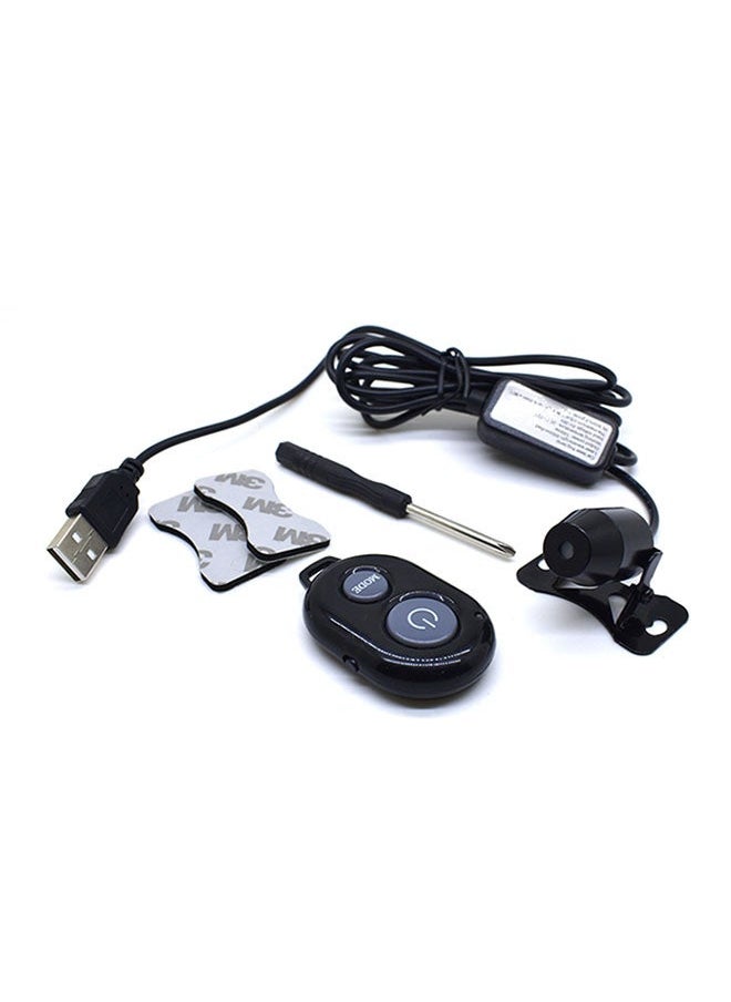 NIBEMINENT - Roof Ceiling Atmosphere Decoration Red Light Star Night Lights Meteor Lamp Projector With Remote Control - Image 1