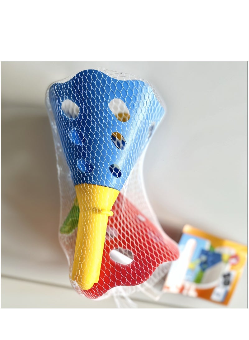 Playtive Pop and Catch Ball Game Set. Includes 2 Catch Launcher Baskets and 2 Balls. Interactive Throw and Catch Toy for Kids. Indoor & Outdoor Fun. Enhances Hand-Eye Coordination and Motor Skills Ideal for Ages 3+ - Image 2