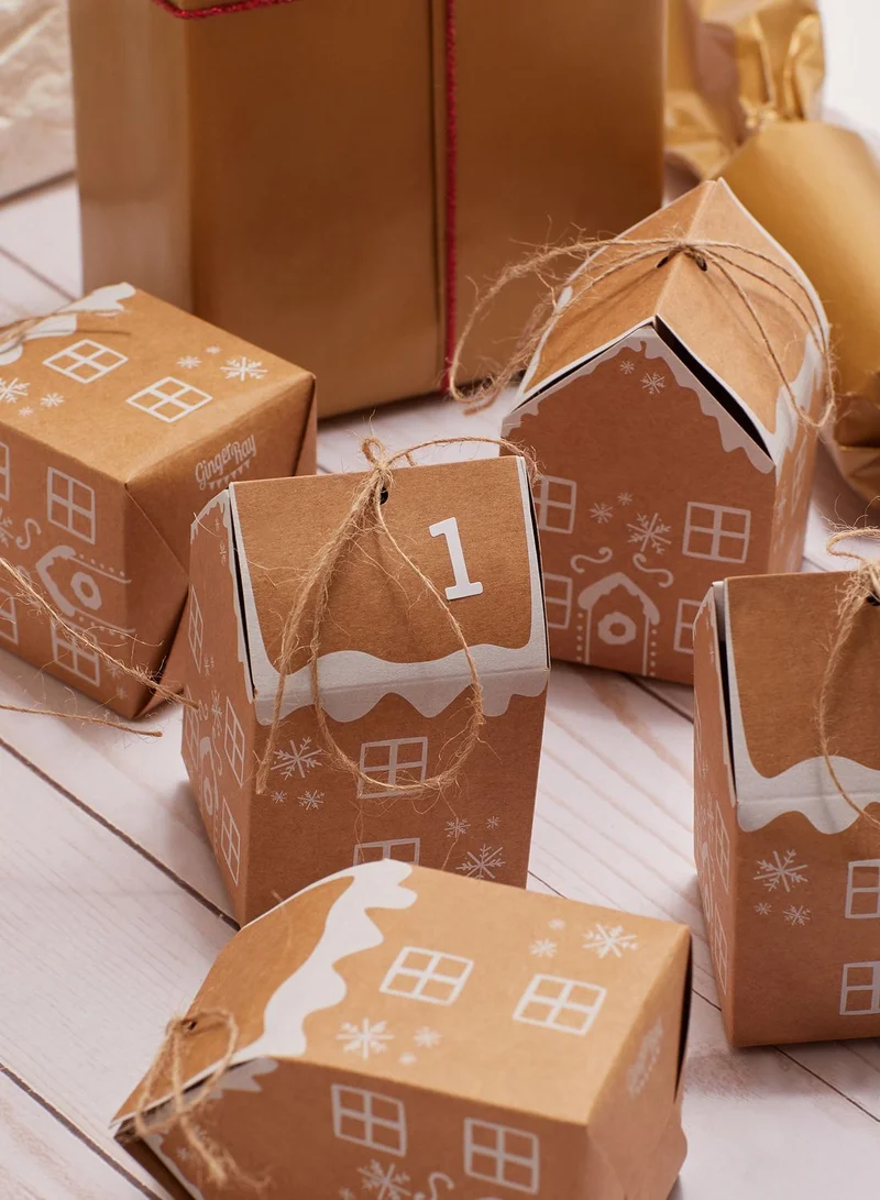 Ginger Ray Christmas Advent Calendar Box