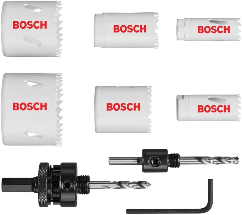 BOSCH HSBIM9 9 pc. General-Purpose Bi-Metal Hole Saw Kit - Image 4