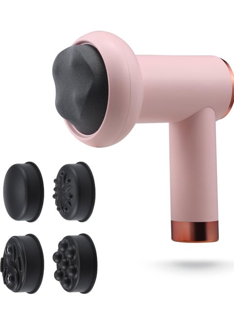 Cellulite Massager Body Sculpting Machine,6 Adjustable Intensities Electric deep Tissue Massager Cellulite Remover with 5 Pads for Toning Abdomen, Legs, Arms and Thighs
