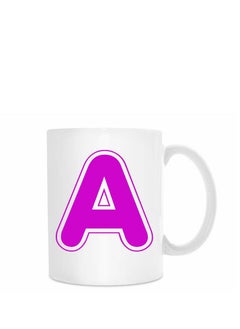 MP Letter A Alphabet Printed Coffee Mug  - Image 1