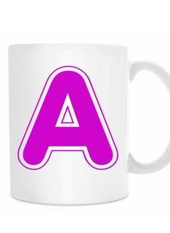MP Letter A Alphabet Printed Coffee Mug  - Image 2