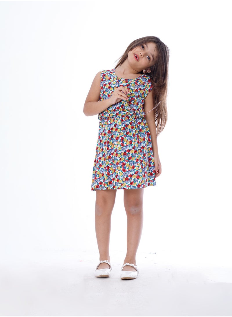 BEBO - Girls Dress Yellow - Image 1