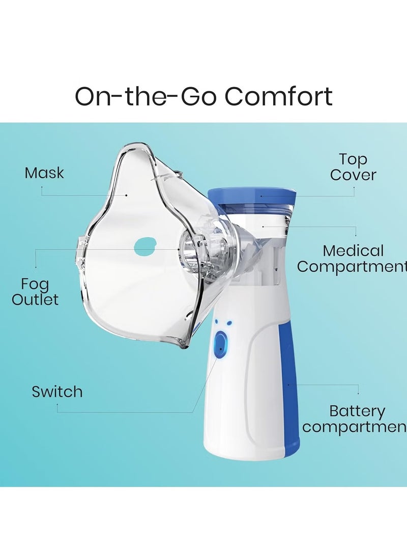 Portable Steam Inhaler Atomizer , USB Portable Steam Inhaler Atomizer, Used at Home Office Outdoor - Image 2