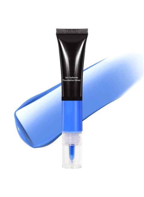 كريم أساس SYOSI Blue، مازج الصبغة الزرقاء، مصحح لدرجات لون كريم الأساس، ناعم وخفيف، يمتزج بسهولة مع كريم الأساس الدافئ إلى البارد، خالٍ من القسوة على الحيوانات