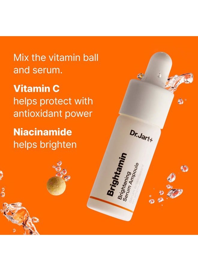 Dr.Jart+ Brightamin Brightening Korean Vitamin C and Niacinamide Serum For Visible Fine Lines | Dark Spot Correcting Glow Serum | Korean Skin Care, 0.27 Fl Oz - Image 5