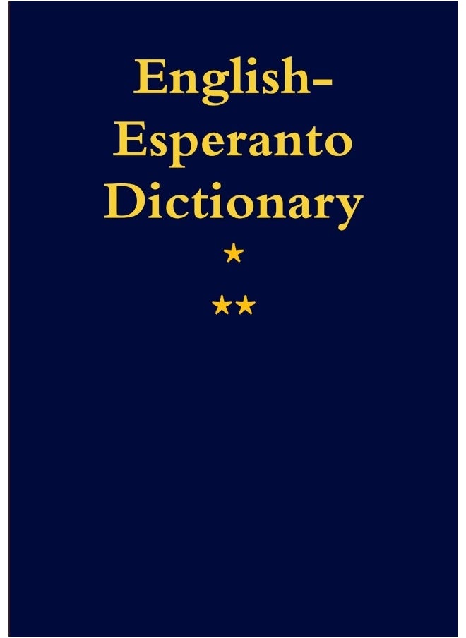 English-Esperanto. A Dictionary  - Image 1