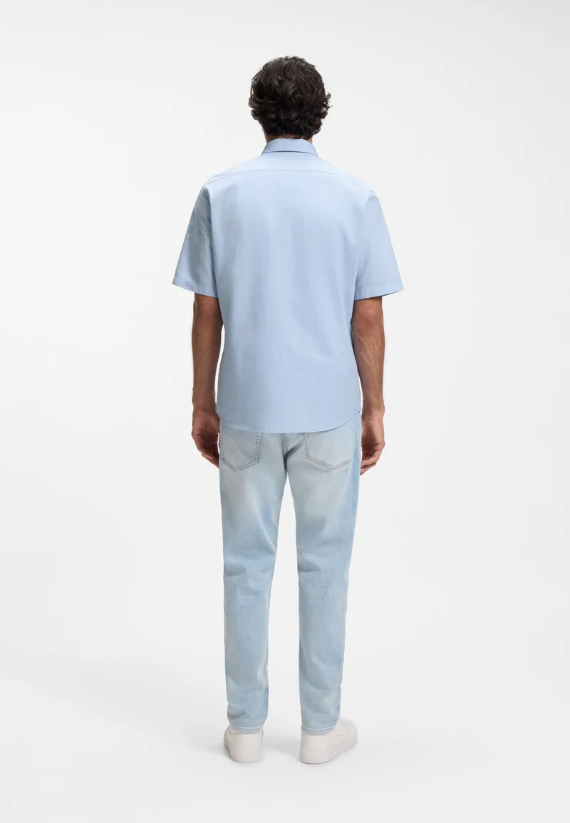 بوس Regular-fit shirt in soft-washed Oxford cotton