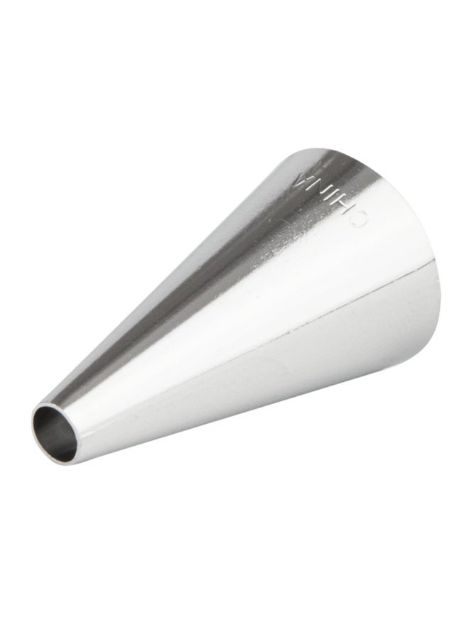Restaurantware Pastry Tek Piping Tip, 1 Round Round Tip For Icing - #8, Doesn't Corrode, Stainless Steel Icing Tip, Dishwashable, Decorate Cupcakes, Cakes, or Cookies - Image 1