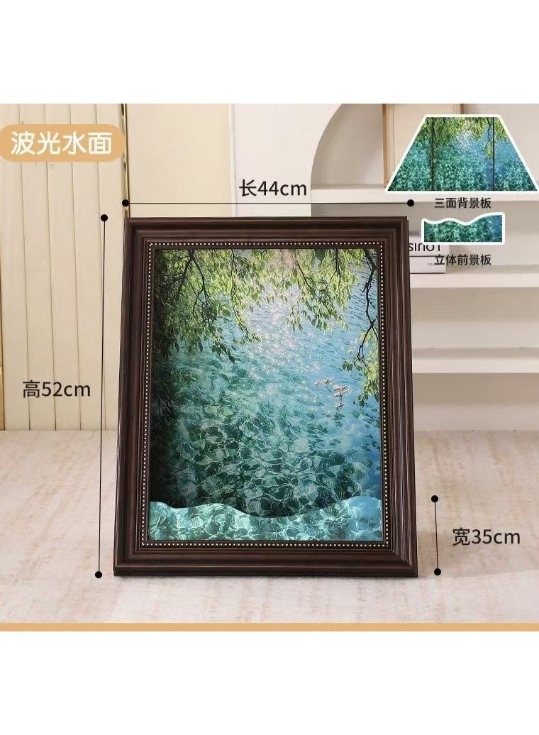 3D Frame-like cat's nest Double-layered thermally stable three-dimensional plastic picture frame - Image 2