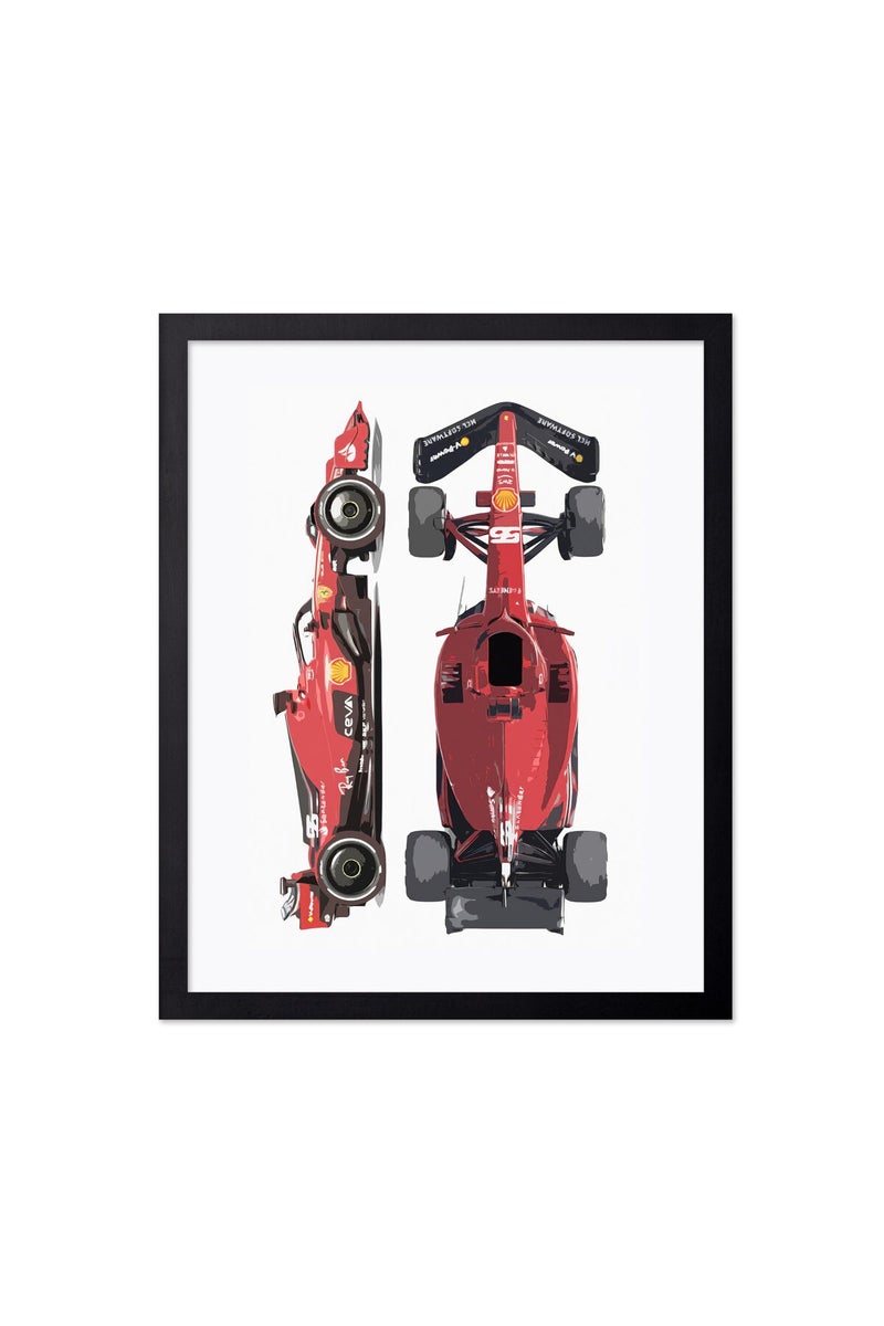 Poster Master ALAYRA Poster Master Italian Luxury Sports Car Poster - Race Car Print - Sports Art - Car Racing Art - Gift for Men, Women & Car Enthusiast - Decor for Garage, Living Room or Office - 8x10 UNFRAMED Wall Art - Image 1