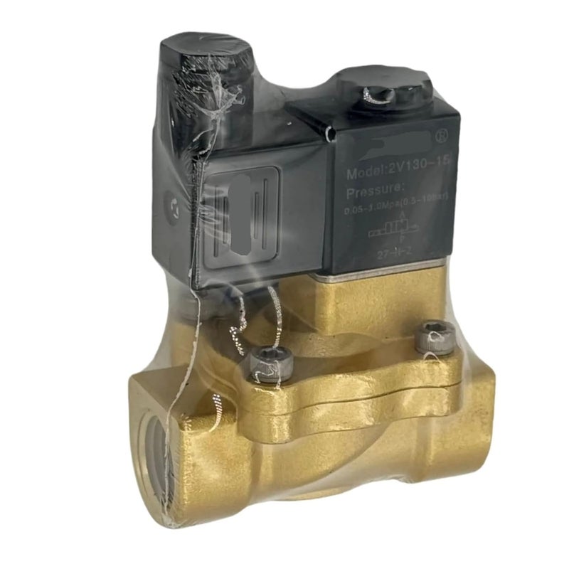 2V130-15/10 2V250-25/20 12V 24V 110V 220V Fluid Control Pneumatic Solenoid Valve Two-Position Two-Way(2V250-20,AC110V) - Image 1