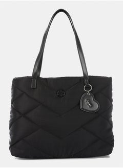 Black Quilted Textile Shoulder Bag - pzsku/Z7C8B811B8AA3C5B7C00AZ/45/_/1738840283/75fa947e-4afd-4d26-9a4a-81465094c2bd