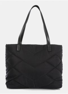 Black Quilted Textile Shoulder Bag - pzsku/Z7C8B811B8AA3C5B7C00AZ/45/_/1738840284/a4c48a59-24c9-4df2-831e-6b7b174b5aeb