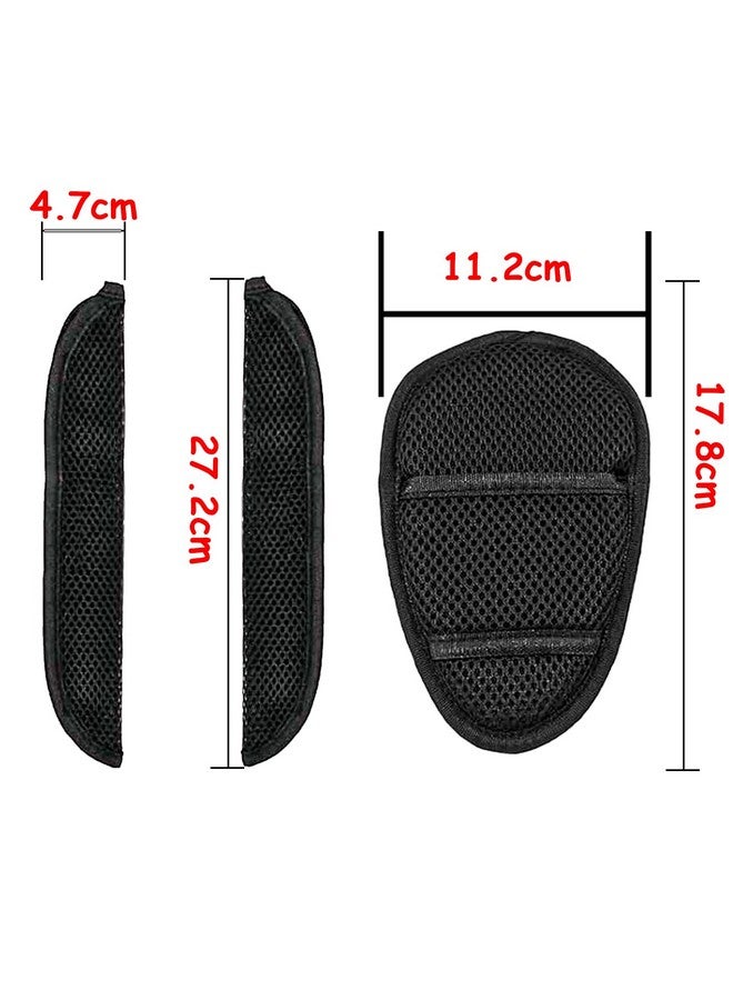 CaoXiong 5 Point Harness Seat Belt Safety Strap Belt for Adjustable High Chair,Seatbelt Crotch Cushion Shoulder Pads,Safety Harness Strap Belt Kit with Shoulder Pads & Guarding Pad - Image 1