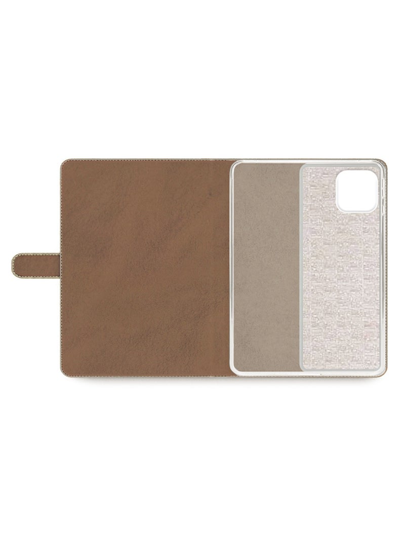 Wtech Xiaomi Pad 6 / Pad 6 Pro 11 inch (2023) - WTech PU Leather Magnetic Closure Flip Case Cover - Rose Gold - Image 4