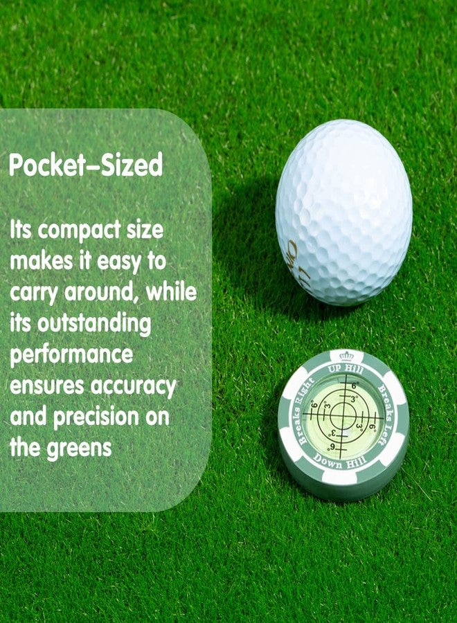 Prodigora SlopeMaster ProGreen Reader - Golf Hat Clip, High Precision Ball Marker, Green Reading Aid, Golf Accessories for Men and Women (Green) - Image 5