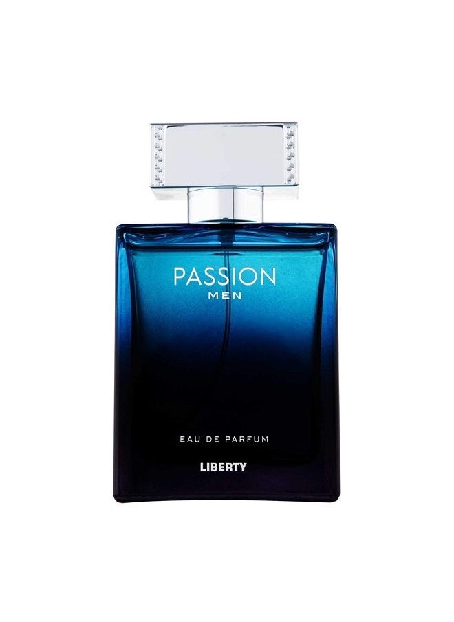 Liberty - Luxury Passion Perfume for Men (100ml/3.4Oz), Eau De Parfum (EDP) Spray, Crafted in France, Long Lasting Smell, Spicy Notes. - Image 1