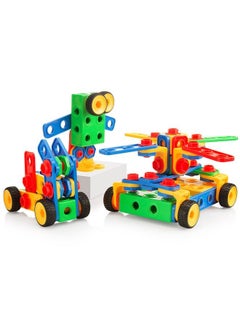 Building Blocks For Toddlers 104 Pieces Building Toys Gift For Boys & Girls Stem Educational Fun Toy Set, Ages 3 Years And Up Original - pzsku/Z7C8BDCA66C1797856E75Z/45/_/1680815921/786cb4f7-be0a-4e5f-a667-39055e2dc880