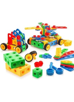 Building Blocks For Toddlers 104 Pieces Building Toys Gift For Boys & Girls Stem Educational Fun Toy Set, Ages 3 Years And Up Original - pzsku/Z7C8BDCA66C1797856E75Z/45/_/1680815930/898eedea-445d-4d4d-8ed5-6a60bcea9bc0