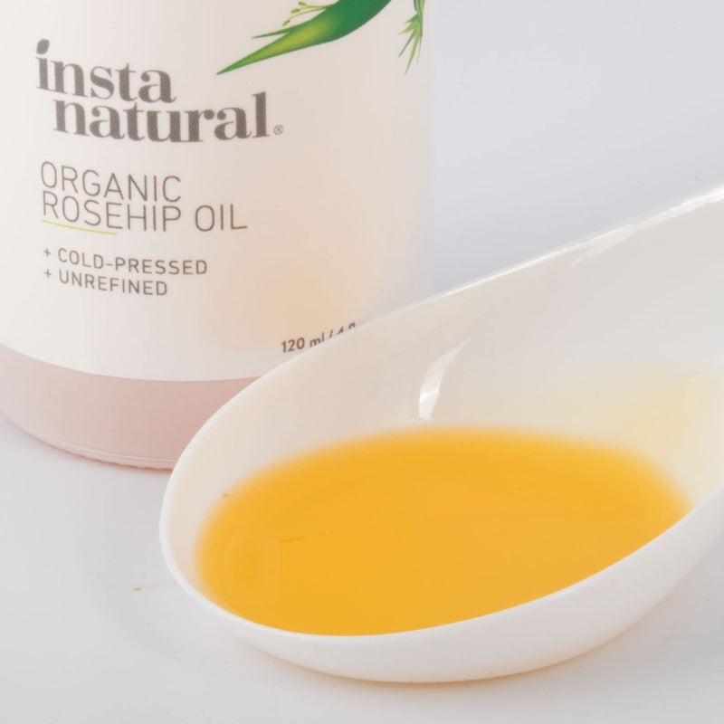 InstaNatural Setaf Organic Rosehip Seed Oil (4 FlOz) - Image 2