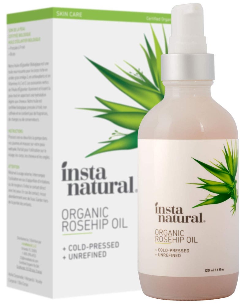 InstaNatural Setaf Organic Rosehip Seed Oil (4 FlOz) - Image 1