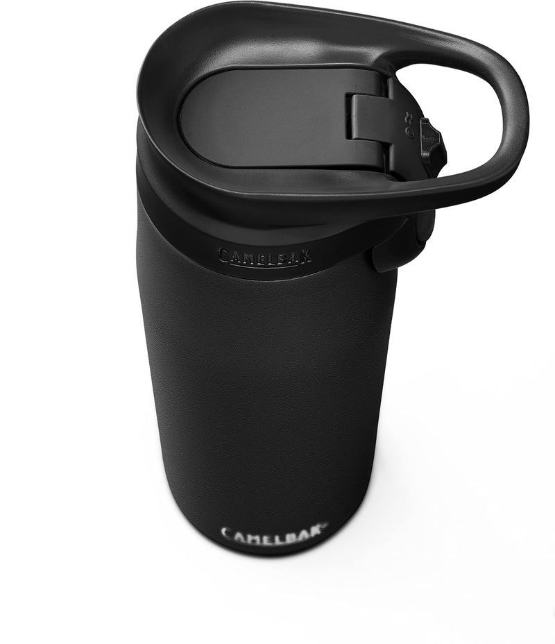 CamelBak Forge Flow Coffee & Travel Mug  Insulated Stainless Steel - Non-Slip Silicon Base - Easy One-Handed Operation - 20oz  Dune - Image 4