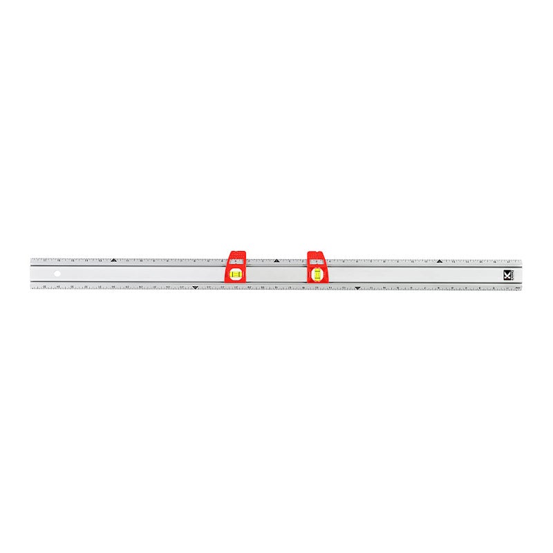 Kapro - 314 Set & Match Ruler - Layout and Marking Tool - Sliding Vials with â…› English Gradations - Includes Two Slide & Lock Vials, Zero-Center Scale, and Anti-Slip Feature - Aluminium - 36 Inch - Image 3