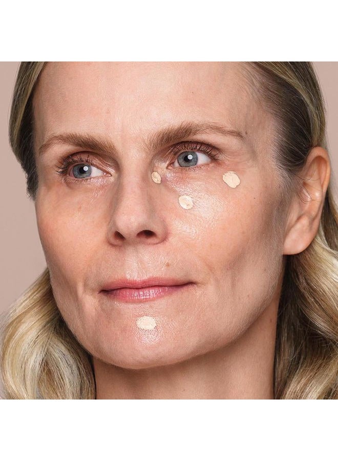 Jouer Essential High Coverage Liquid Concealer - Brightening Concealer - Color Corrector for Under Eye Dark Circles, Spot Coverage, and Eye Primer - Soft Matte Finish, Snow - Image 3