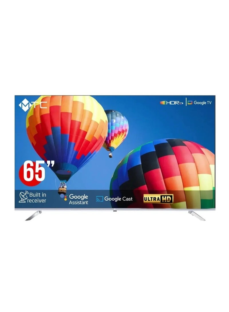 MTC TV 65 Inch 4K UHD Smart Google TV DLED - MT65UH600GO - Image 1