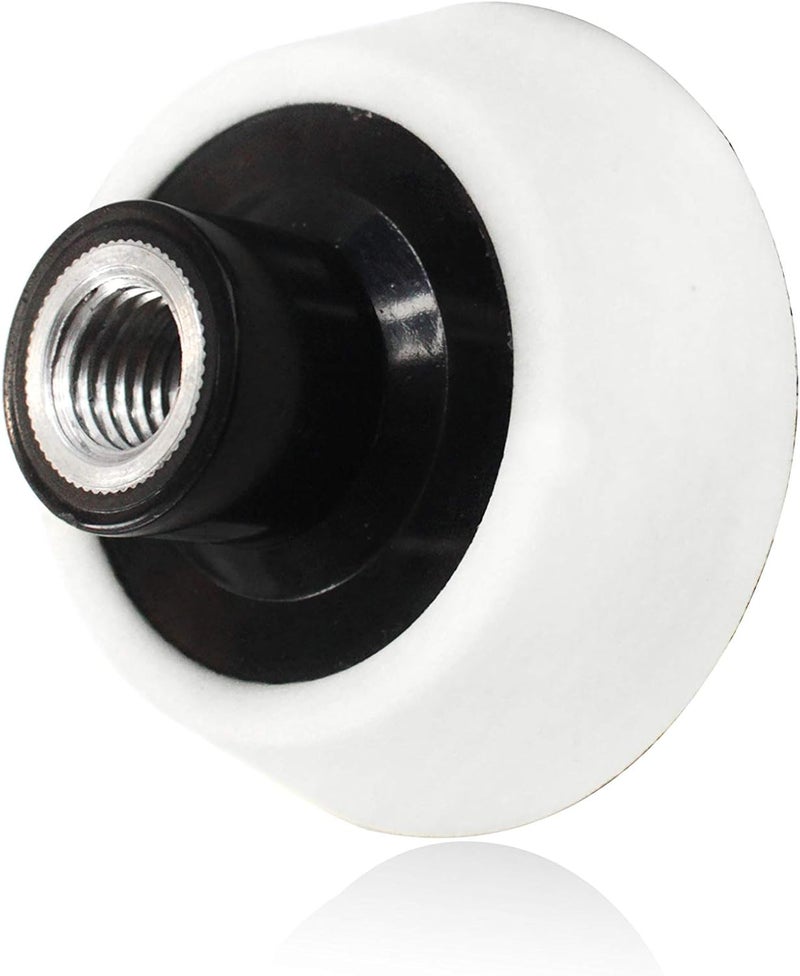MaxShine 3" Universal Professional Rotary Polisher Backing Pad – High-Performance 75mm Hook & Loop Plate – 5/8" Thread – Compatible with All Rotary Polishers for Car Detailing - Image 1