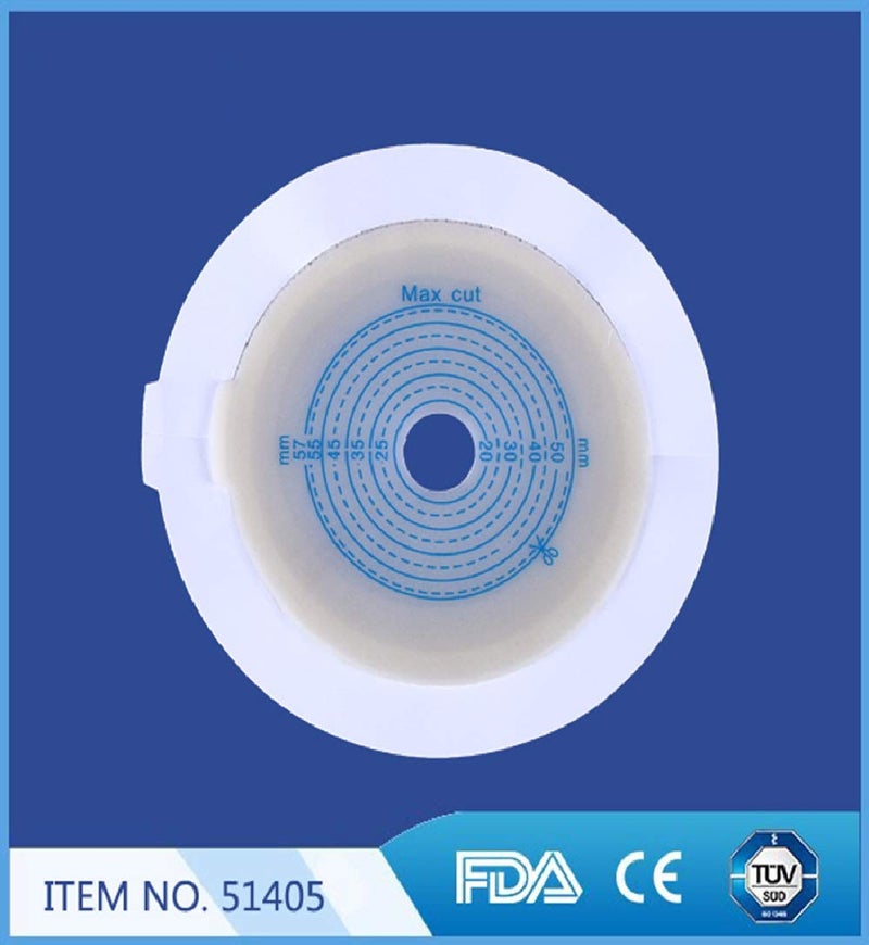 Mowell Mowell Colostomy Bag Flange Two Piece Cutting Size 1557mm MED51405 Pack of 10 - Image 3