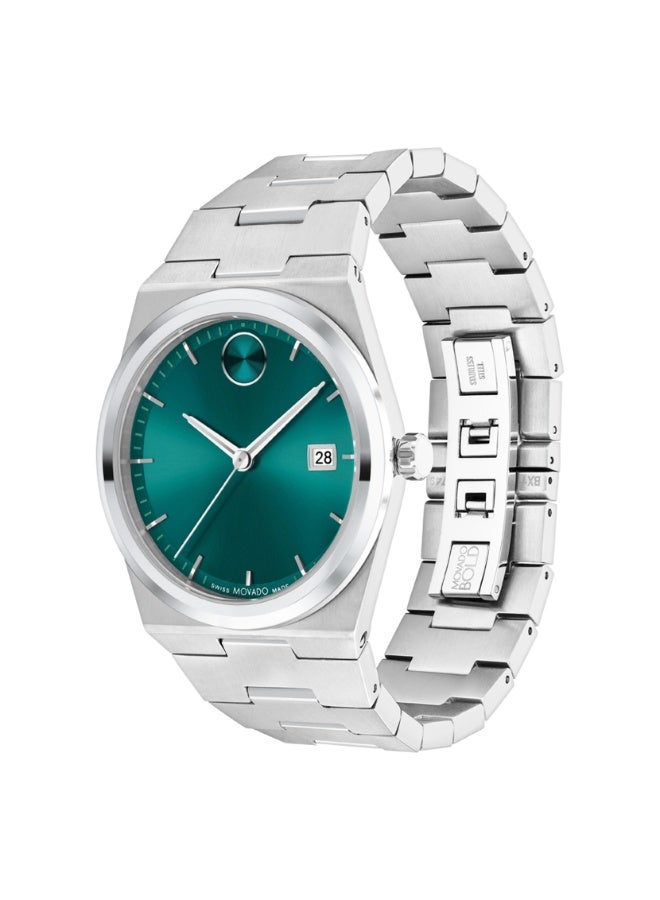 MOVADO BOLD Movado  Bold Quest Quartz Green Dial Watch 3601222 - Image 2