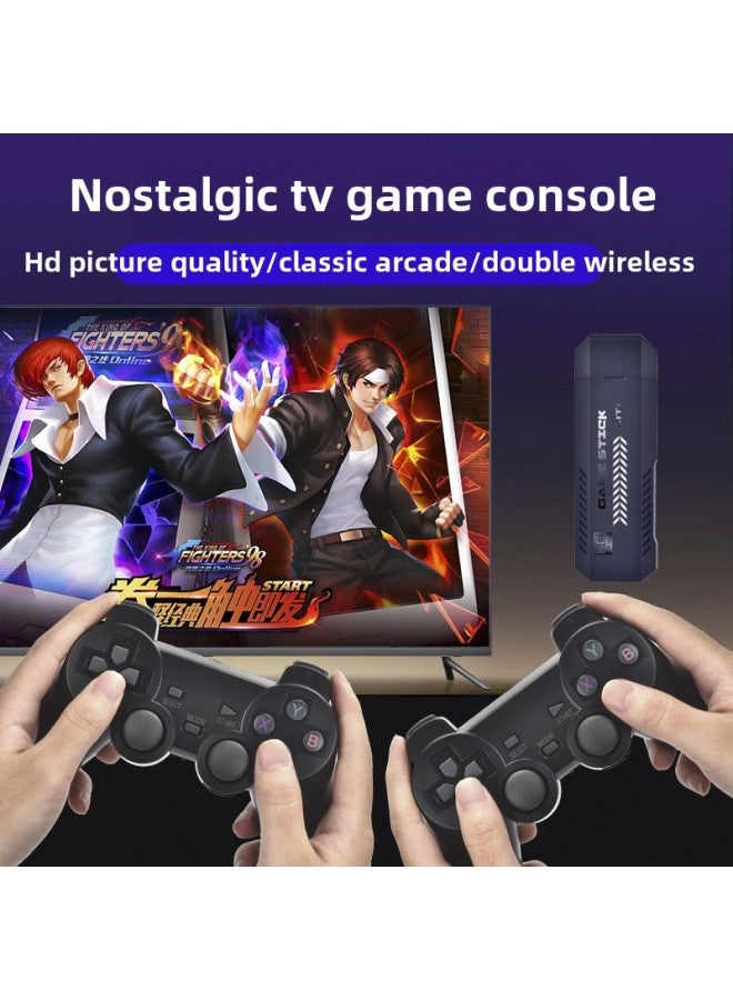 X2 Game TV Stick 2.4G Wireless Double Game HD 4K Arcade Rocker Game Stick-Color:128g Wireless Bluetooth Battery Handle  - Image 4