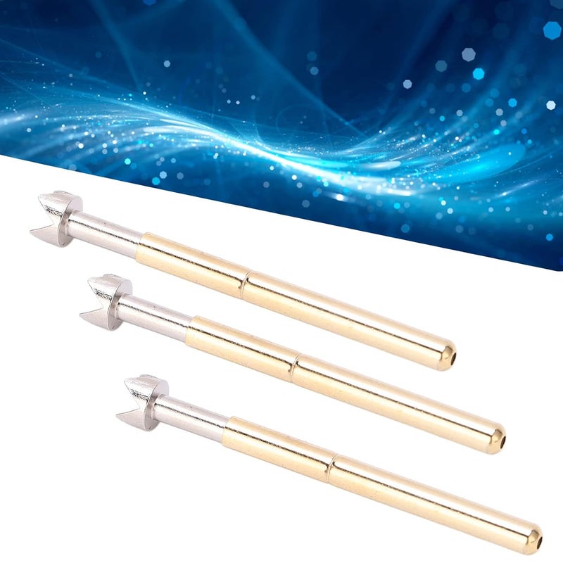 Brass Pogo Pin Test Probe 4 Claw Head 2 36mm Tube Diameter 34mm Length 100pcs - Image 5