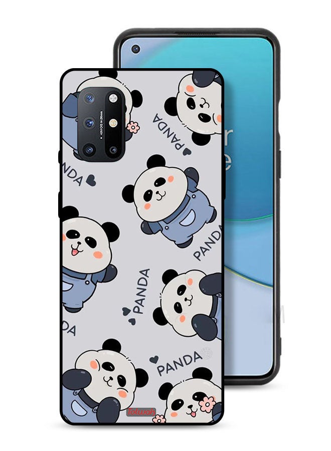 Tolwak OnePlus 8T Plus 5G Protective Case Cover Pattern Of Pandas - Image 1