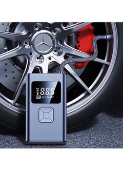 SUITU Wireless Tire Inflator 7.4V 4000mAh Fast Inflation Car Air Compressor  - Image 3